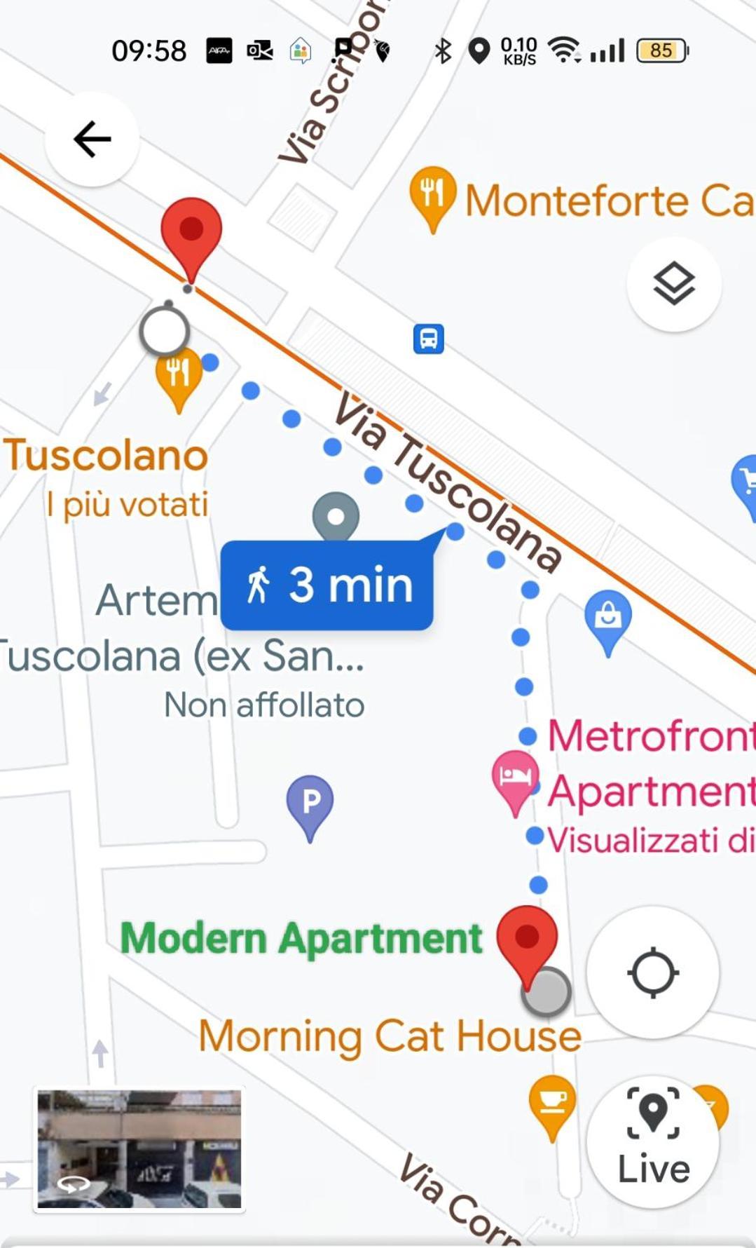 Metro A Modern Apartment Roma Dış mekan fotoğraf